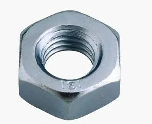 Ecrou hexagonal zingué