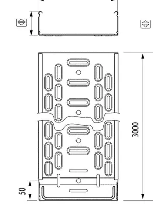 Pemsaband One hauteur 60 mm Pre-galvanisé