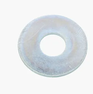 Rondelle plate large acier zingué